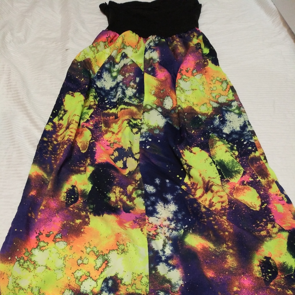 Crazy colorful dress